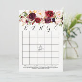 boho水色の花シャワービンゴカードマルサラ (スタンド正面)