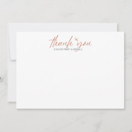 Boho水色トンボTHANK YOU note from ノートカード