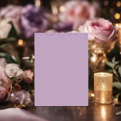 Boho水色フローラガールバタフライベビーシャワー 招待状