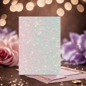 Boho水色フローラガールバタフライベビーシャワー 招待状