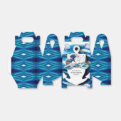 Boho海波赤ちゃんシャワー フェイバーボックス (折り畳みなし)