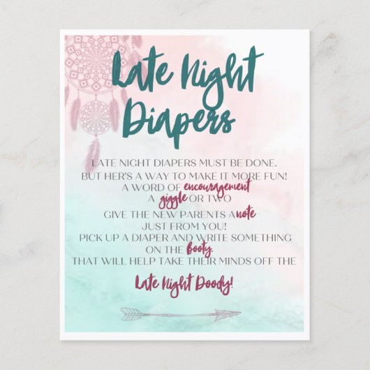 Boho深夜おむつ活動 (正面)