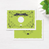 Boho渦巻き旋回、カール、バナー&ラブバード結婚ズ (デスク)