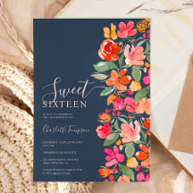 Boho焼けオレンジの地球トーンフローラシック甘い16