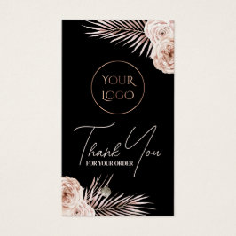 Boho熱帯バラパッケージの挿入