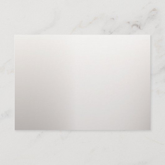 Boho白結婚蘭の花ブルームーンパーティー エンクロージャーカード (裏面)