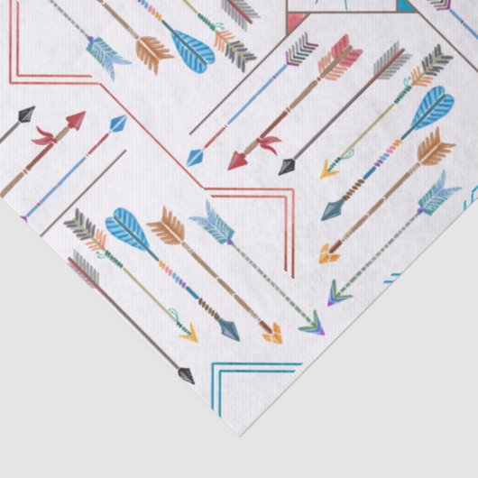 Boho矢印とSun V11白色ID748 薄葉紙 (詳細)