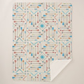 Boho矢印とSun V11 ID748 シェルパブランケット (正面)