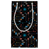 Boho矢印とSun V11 ID748 スモールペーパーバッグ (正面)