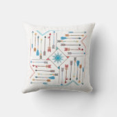 Boho矢印とSun V11 Sq ID748 クッション (裏面)