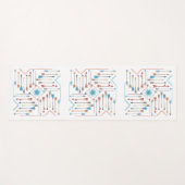 Boho矢印とSun V11 Sq ID748 ヨガマット (正面(横))