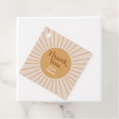 Boho私たちの小さな太陽の光ありがとう フェイバータグ (インサイチュ)