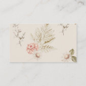 Boho秋推測キスブライダルゲームエンクロージャ エンクロージャーカード (裏面)