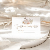 Boho秋推測キスブライダルゲームエンクロージャ エンクロージャーカード