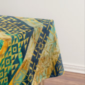 Boho種族の民族のパターン テーブルクロス (インサイチュ)