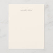 BOHO素朴ひまわり結婚緑 (裏面)