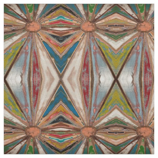 Boho素朴グラフィック装飾用布帛 ファブリック (見本)