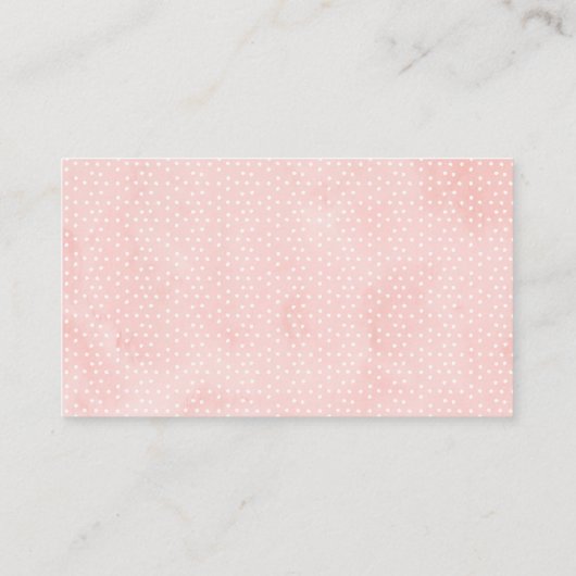 Boho素朴ピンクのブックリクエストカードの挿入 エンクロージャーカード (裏面)