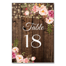 Boho素朴フローラストリングラ結婚イトのテーブルNu