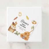 Boho素朴地元で育った農家チキンベイビーシャワー フェイバータグ (インサイチュ)