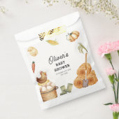 Boho素朴地元で育った農家チキンベイビーシャワー フェイバーバッグ (封をした状態)