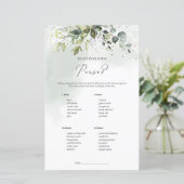 Boho緑の葉あなたの財布のゲームの何 (スタンド正面)