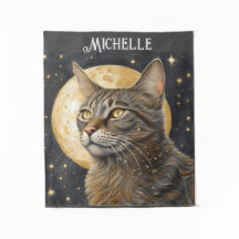 Boho美学の美しいクリスマスキャット