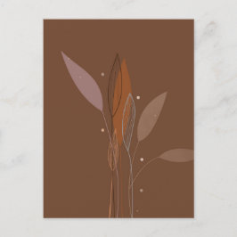 Boho美学コラージポストカード026 ポストカード