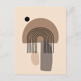 Boho美学コラージポストカード028 ポストカード