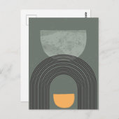 Boho美学ポストカード003 ポストカード (正面/裏面)