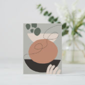 Boho美学ポストカード010 ポストカード (スタンド正面)