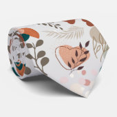 BOHO美的パターンA10オフホワイトBG ネクタイ (ロール)