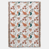 BOHO美的パターンA10 スローブランケット (正面縦)