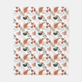 BOHO美的パターンA10 フリースブランケット (正面)