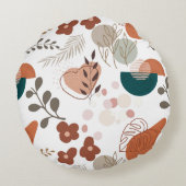 BOHO美的パターンA10 ラウンドクッション (裏面)