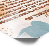 Boho聖書の肯定アクロスティックw_聖なる書物、 経典2 フォトプリント            (角)