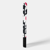 Boho花はっきりした柄モノグラム Case-Mate iPhoneケース (裏面 / 右)