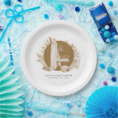Boho花模様ベビーシャワー ペーパープレート (パーティー)