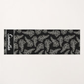 Boho葉の名エレガント前 ヨガマット (正面(横))