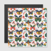 Boho蝶：シームレスな壁紙パターン。 (正面/裏面)