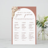 Boho財布のブライダルシャワーゲーム (スタンド正面)