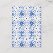 Boho赤ちゃんシャワーのためのシックな黄色のレモンの木の本 エンクロージャーカード (裏面)