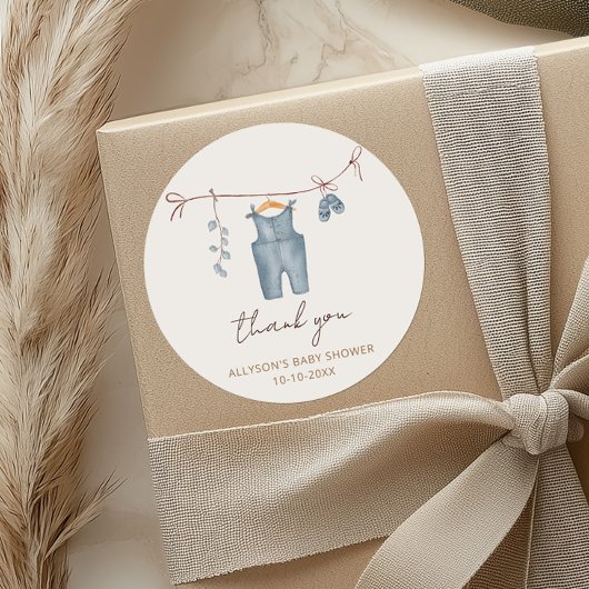 Boho赤ちゃん服甘い男の赤ちゃん赤ちゃんシャワー ラウンドシール