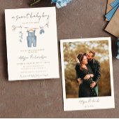 Boho赤ちゃん服甘い男の赤ちゃん赤ちゃんシャワー 招待状