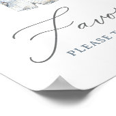 Boho赤ちゃん服Boy赤ちゃんシャワー好意サイン ポスター (角)