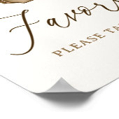 Boho赤ちゃん服Boy赤ちゃんシャワー好意サイン ポスター (角)