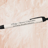 Boho赤男女兼用ちゃんシャワーがブラックインクを好む 黒ボールペン