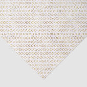 Boho部族金ゴールド矢印パターン 薄葉紙 (詳細)