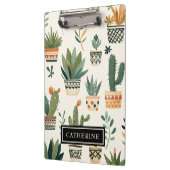 Boho鉢植え植物カスタム植物愛好家 クリップボード (左)