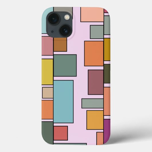 Boho長方形ケースメイトiPhoneケース Case-Mate iPhoneケース (裏面)